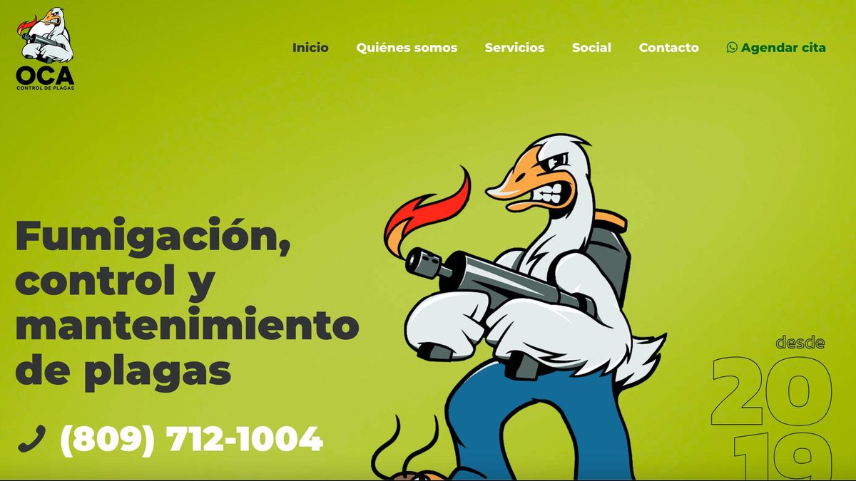 OCA Control de Plagas