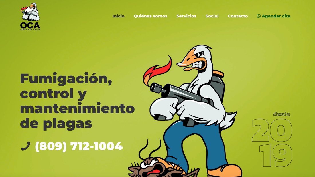 OCA Control de Plagas