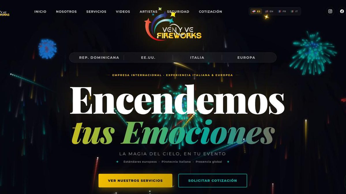 Ven y Ve Fireworks
