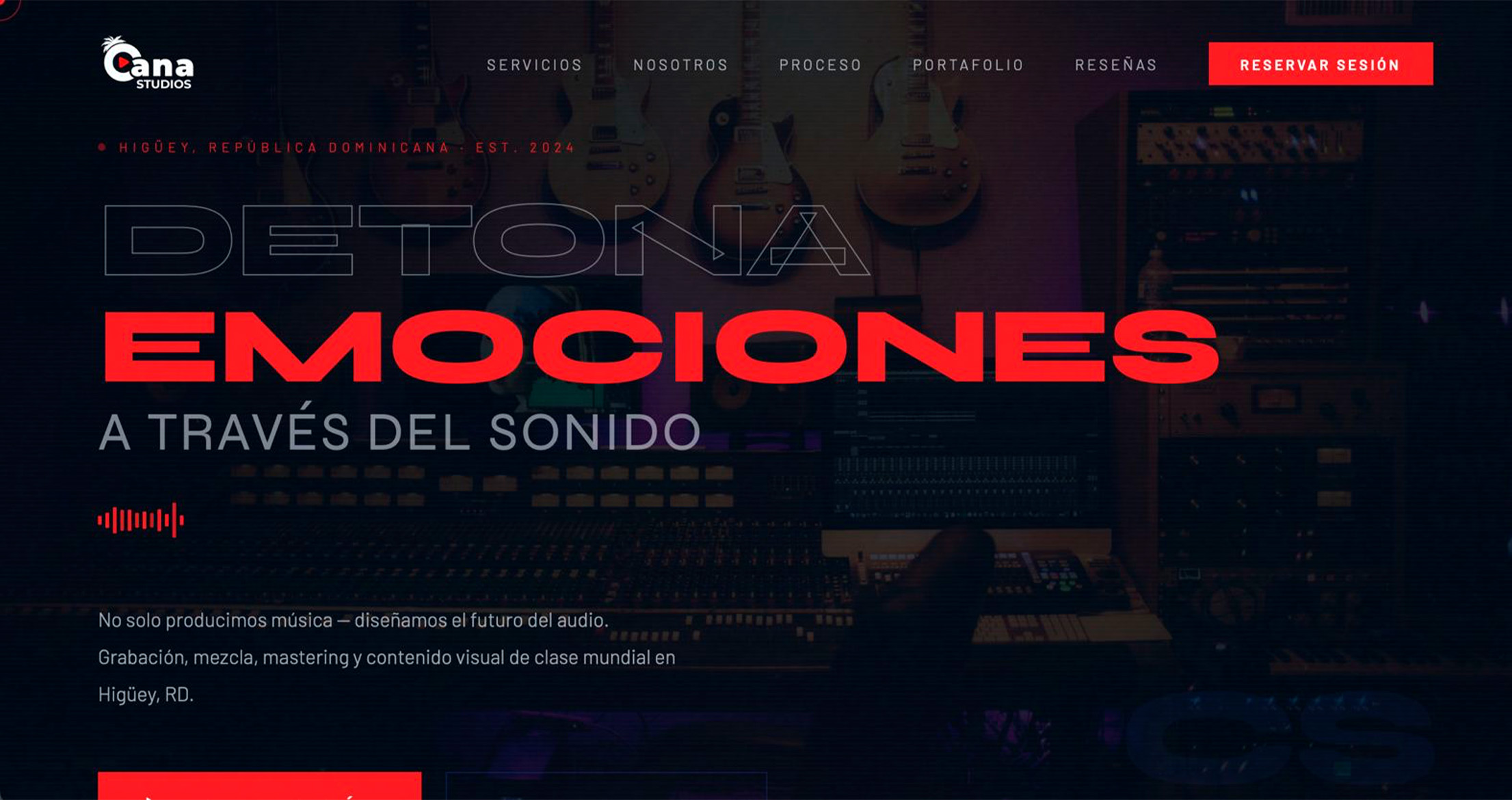 Diseño web CanaStudios