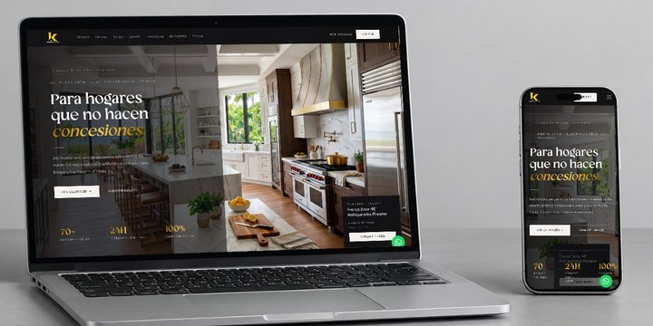 Kataluma Deluxe: su web en computadora y celular